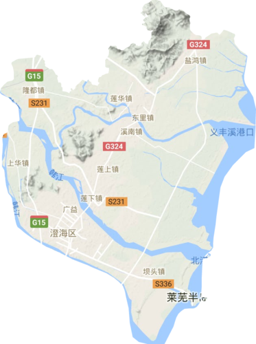 澄海地图全景介绍